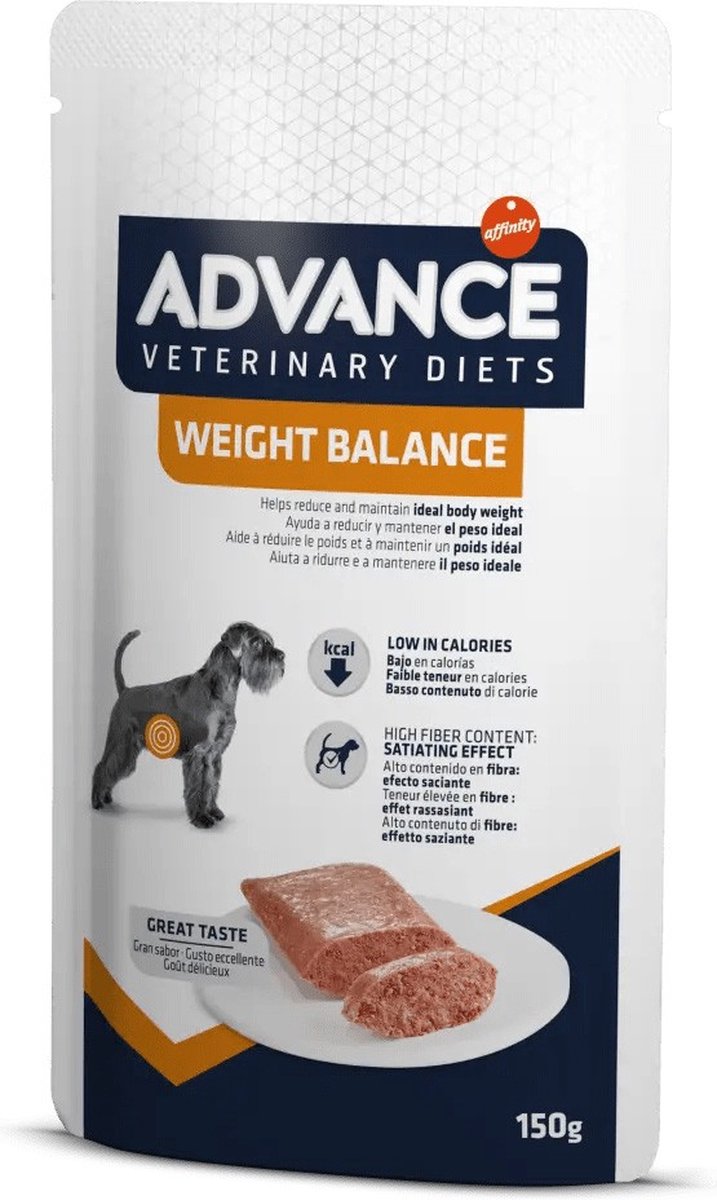 Advance Veterinary diet dog weight balance