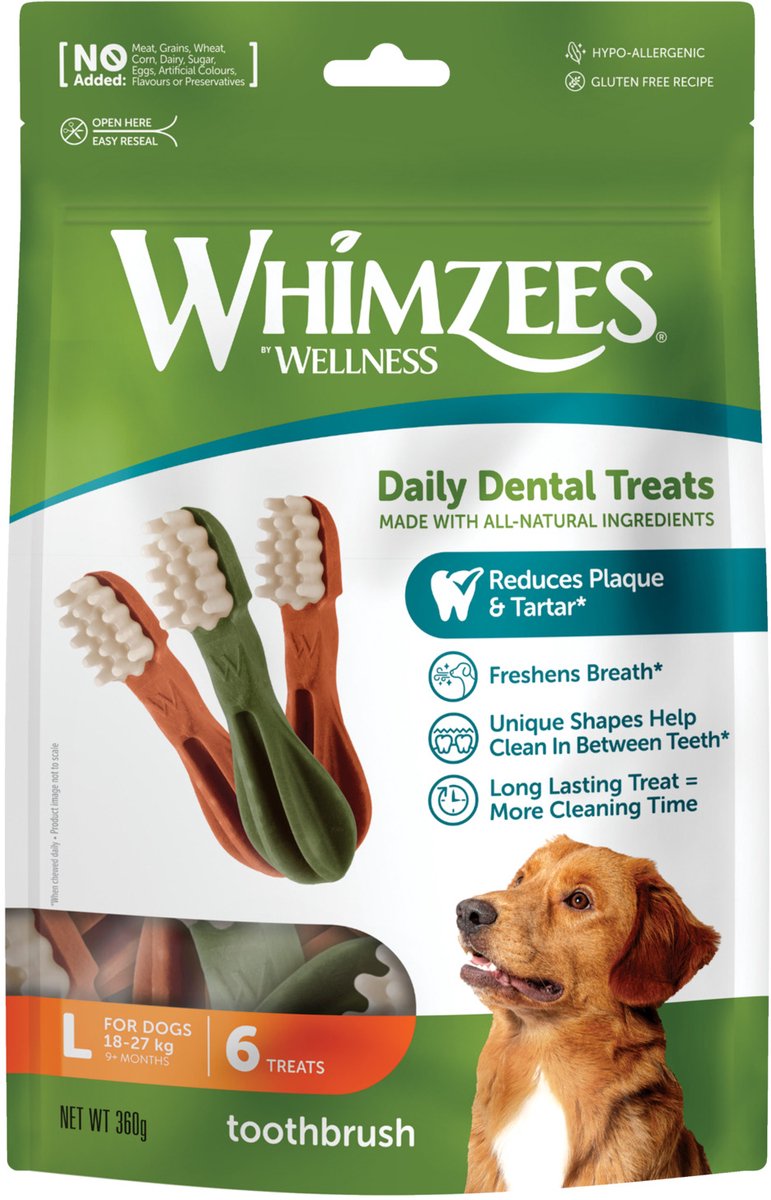 Whimzees toothbrush