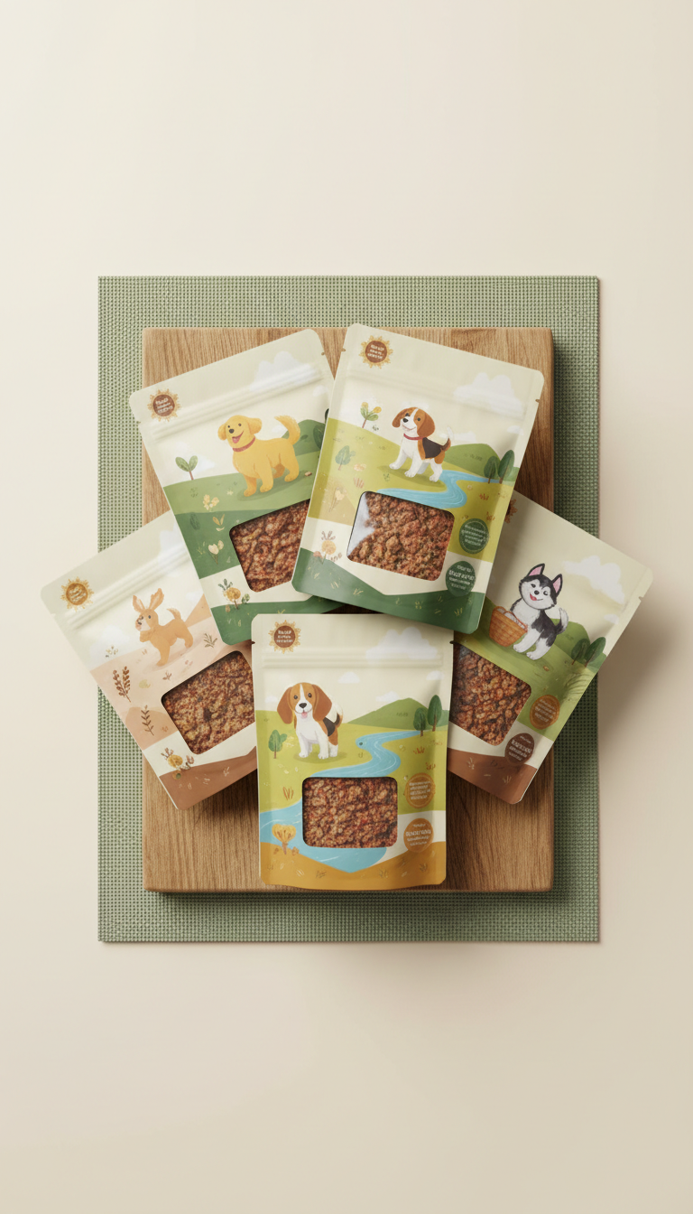 Monoporzione naturale con mascotte
